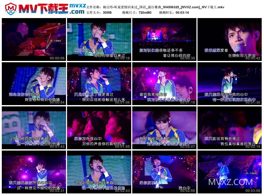 杨宗纬-听说爱情回来过_国语_流行歌曲_MA506325